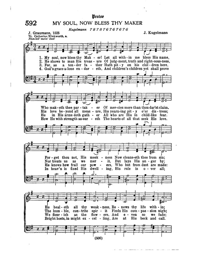 American Lutheran Hymnal page 714