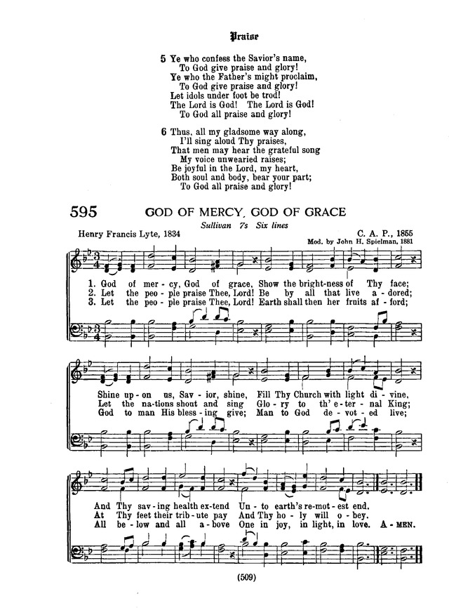 American Lutheran Hymnal page 717