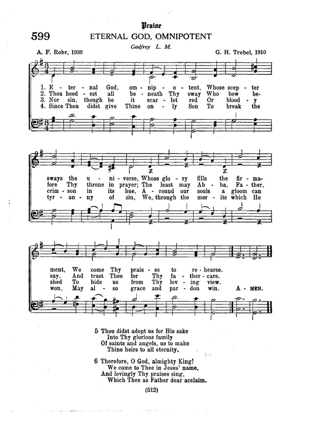 American Lutheran Hymnal page 720