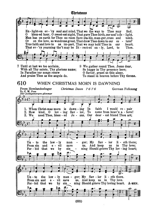 American Lutheran Hymnal page 729