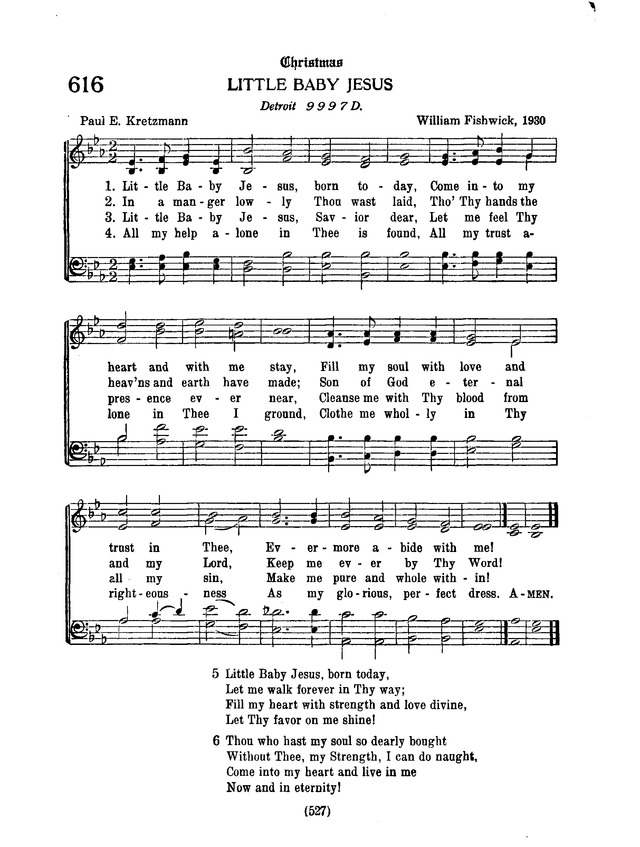 American Lutheran Hymnal page 735