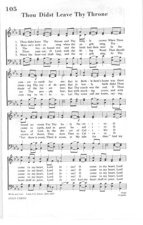 African Methodist Episcopal Church Hymnal page 108