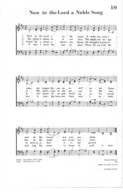 African Methodist Episcopal Church Hymnal page 11