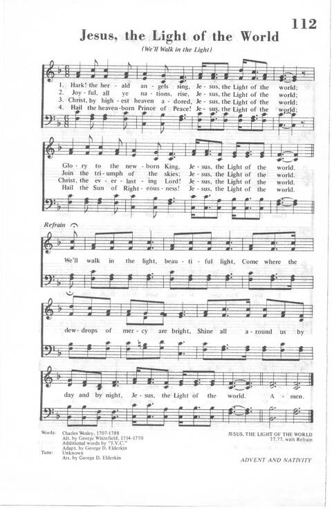African Methodist Episcopal Church Hymnal page 115