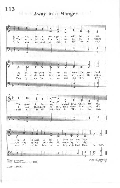 African Methodist Episcopal Church Hymnal page 116