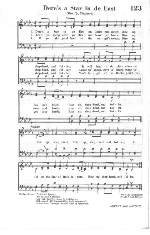 African Methodist Episcopal Church Hymnal page 129