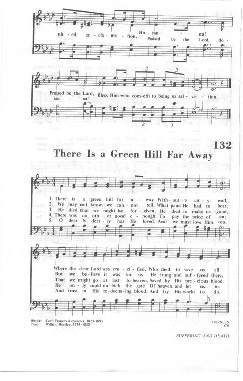 African Methodist Episcopal Church Hymnal page 139
