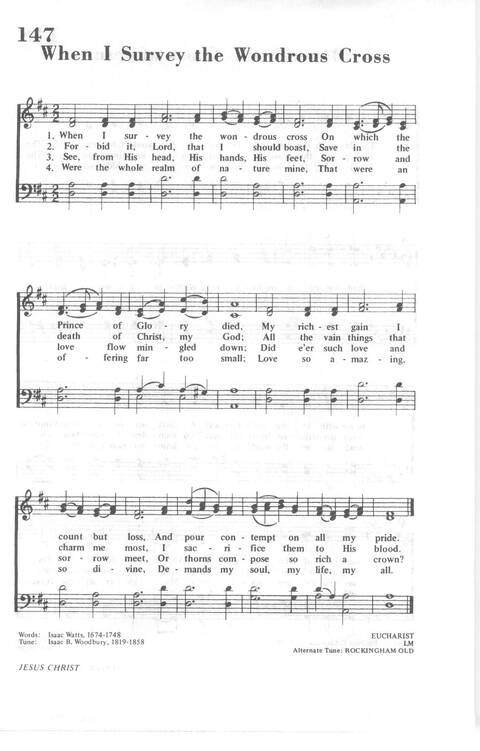 African Methodist Episcopal Church Hymnal page 154