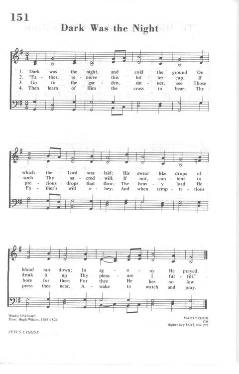 African Methodist Episcopal Church Hymnal page 158