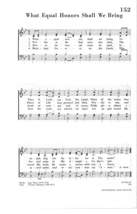 African Methodist Episcopal Church Hymnal page 159