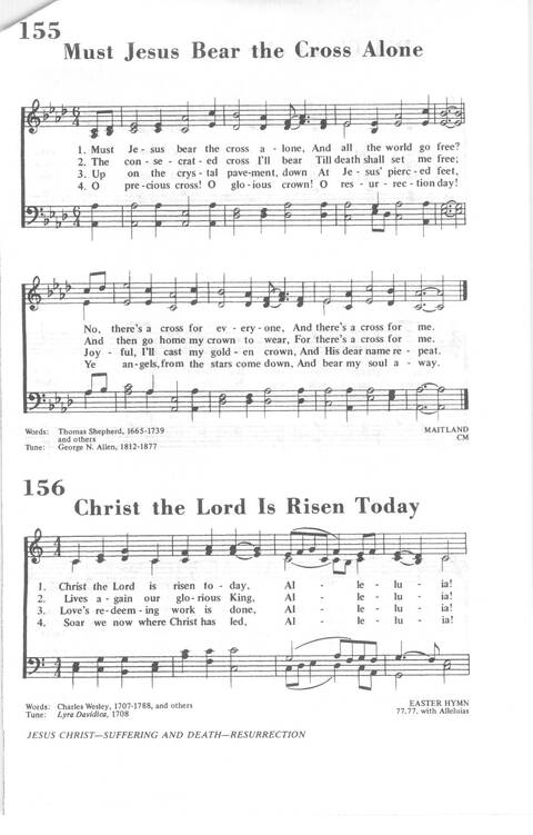 African Methodist Episcopal Church Hymnal page 162