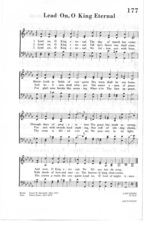 African Methodist Episcopal Church Hymnal page 185