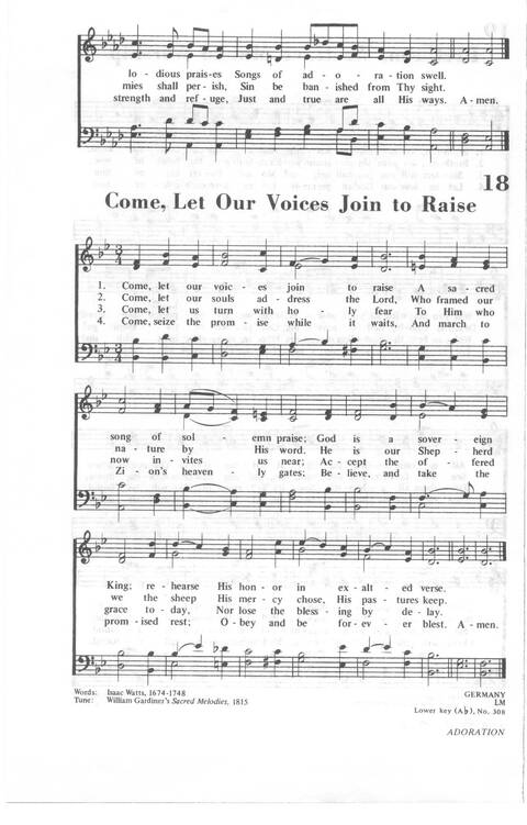 African Methodist Episcopal Church Hymnal page 19