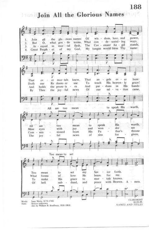 African Methodist Episcopal Church Hymnal page 195