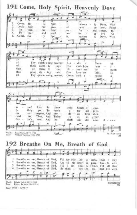 African Methodist Episcopal Church Hymnal page 198