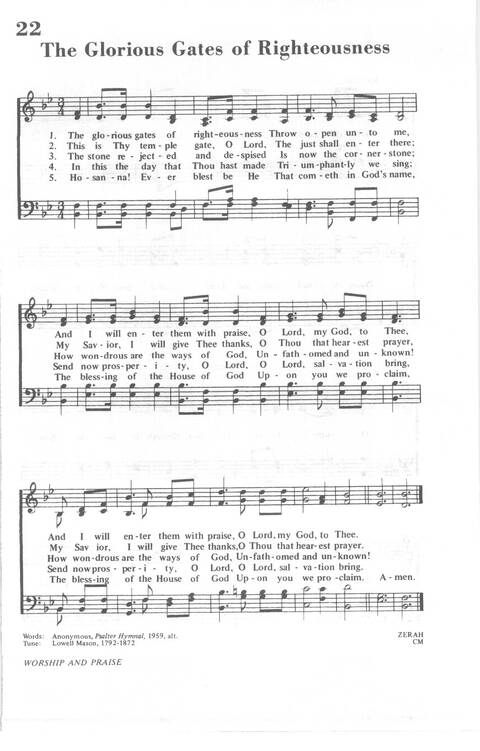 African Methodist Episcopal Church Hymnal page 24
