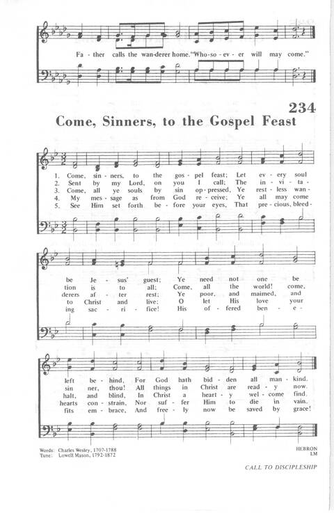 African Methodist Episcopal Church Hymnal page 240