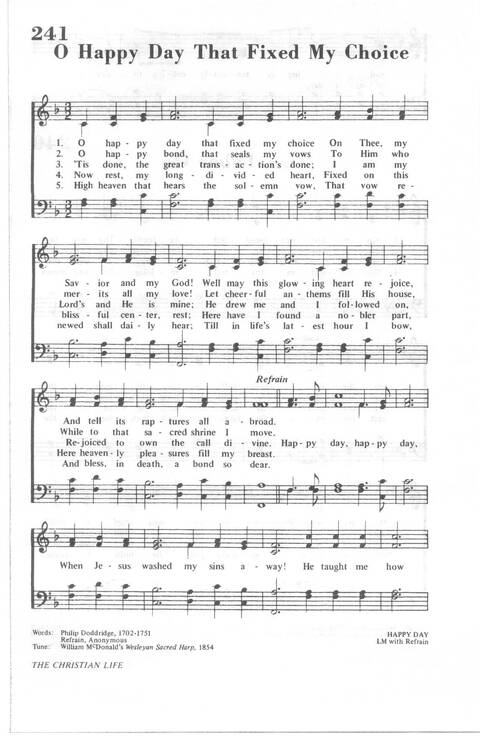 African Methodist Episcopal Church Hymnal page 247