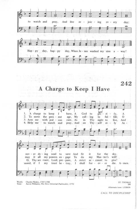 African Methodist Episcopal Church Hymnal page 248