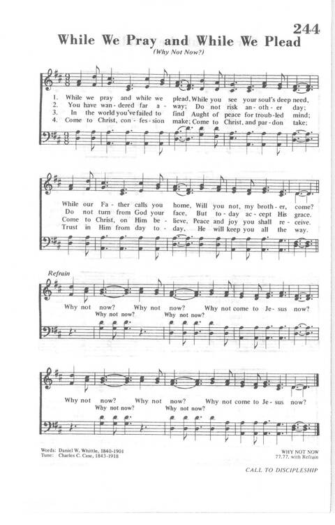 African Methodist Episcopal Church Hymnal page 250
