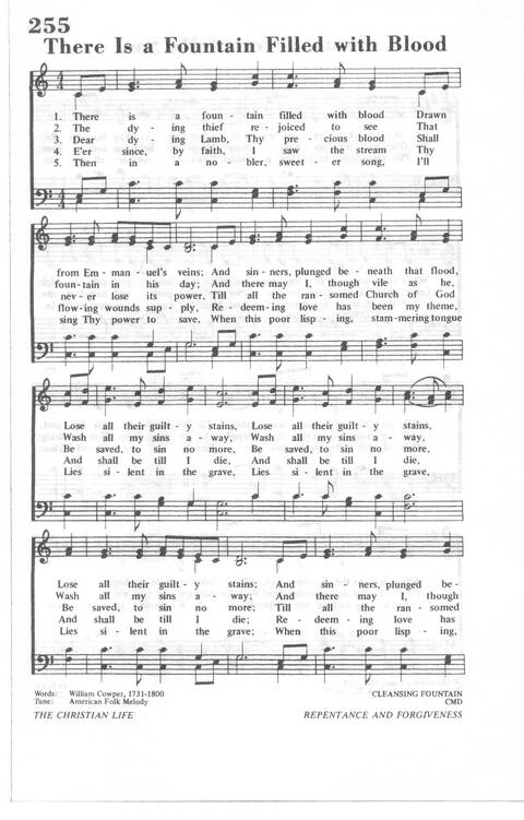 African Methodist Episcopal Church Hymnal page 262