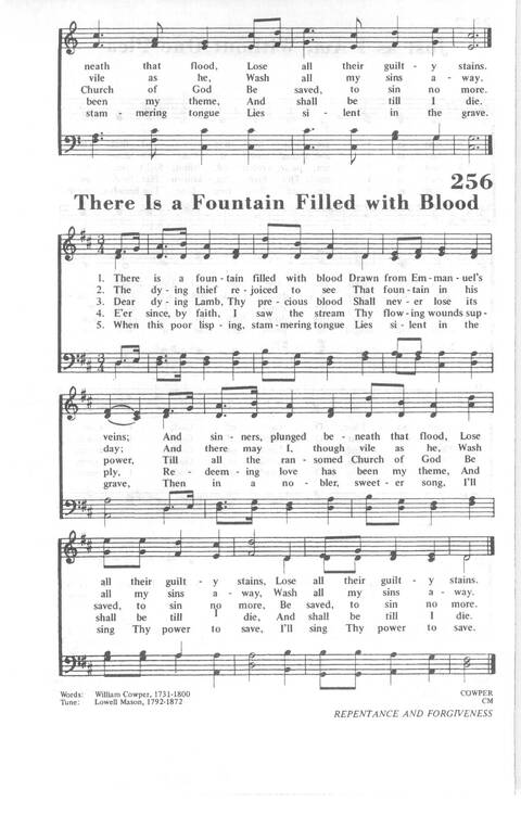 African Methodist Episcopal Church Hymnal page 263