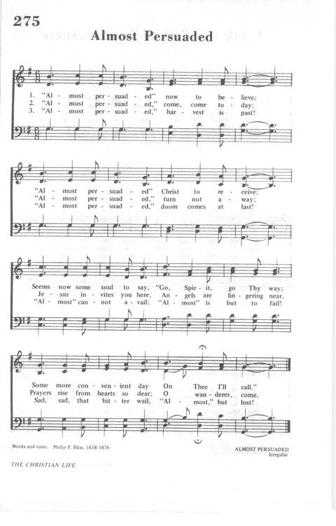 African Methodist Episcopal Church Hymnal page 283
