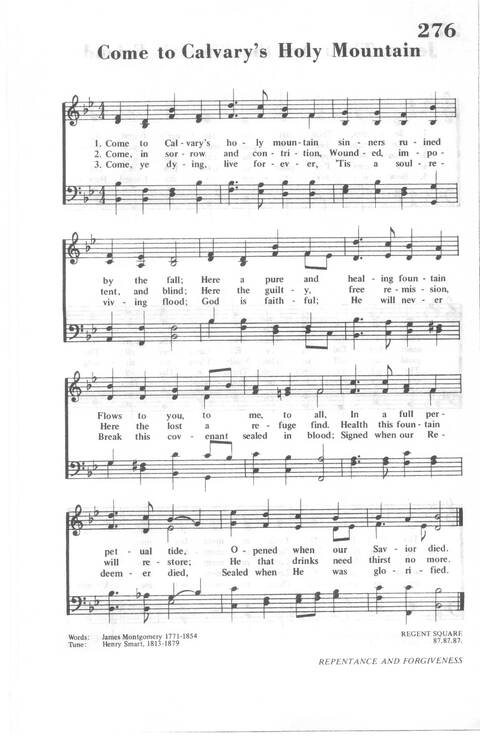 African Methodist Episcopal Church Hymnal page 284