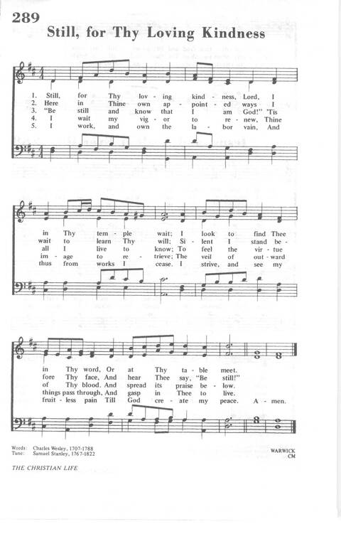 African Methodist Episcopal Church Hymnal page 297