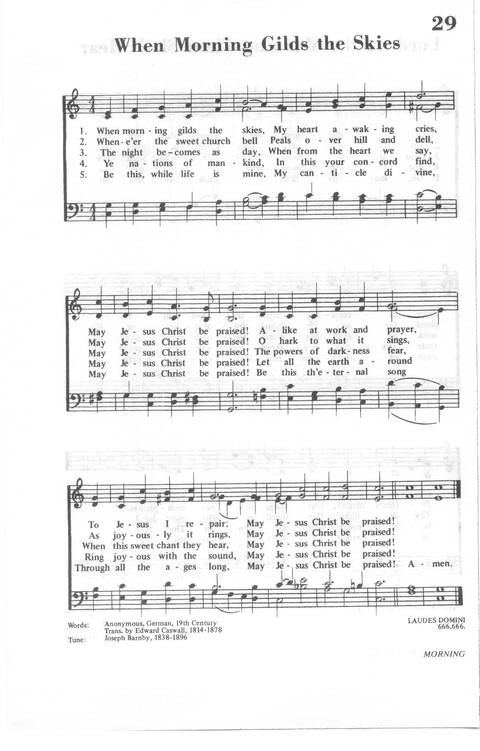 African Methodist Episcopal Church Hymnal page 31