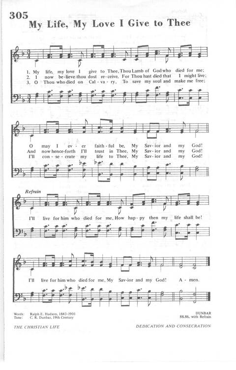 African Methodist Episcopal Church Hymnal page 315