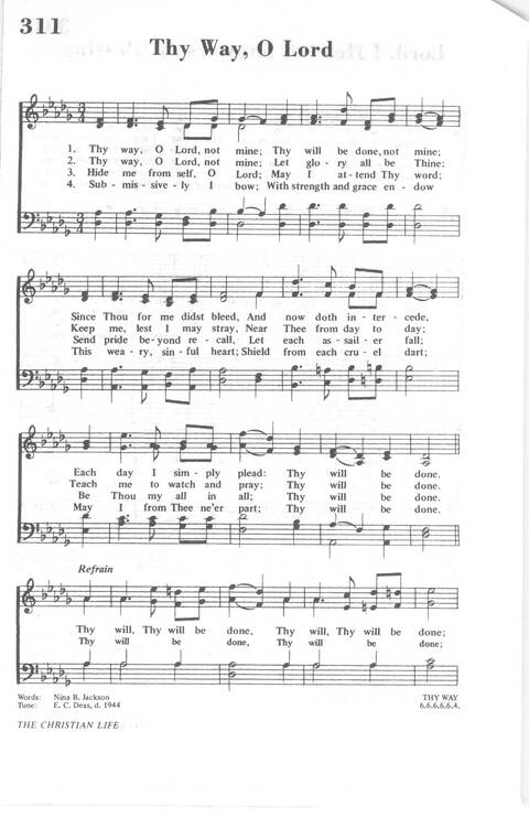 African Methodist Episcopal Church Hymnal page 321