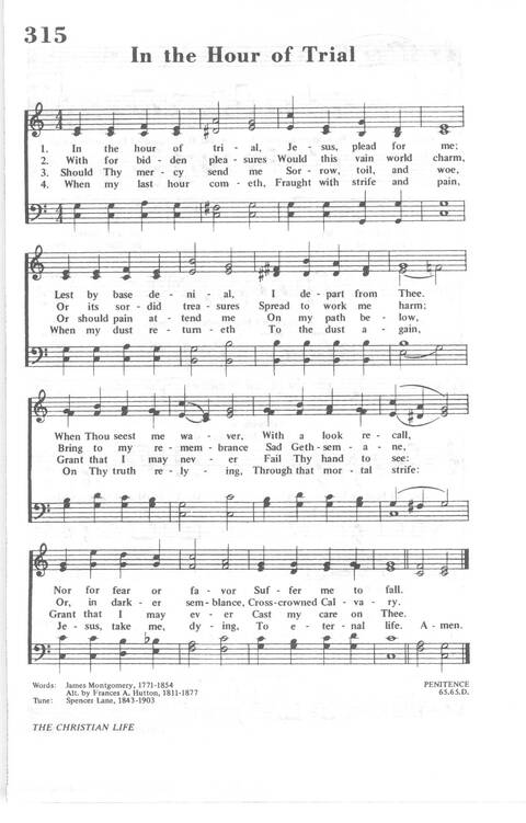 African Methodist Episcopal Church Hymnal page 325