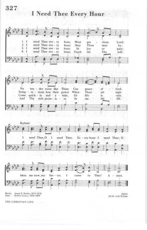 African Methodist Episcopal Church Hymnal page 337