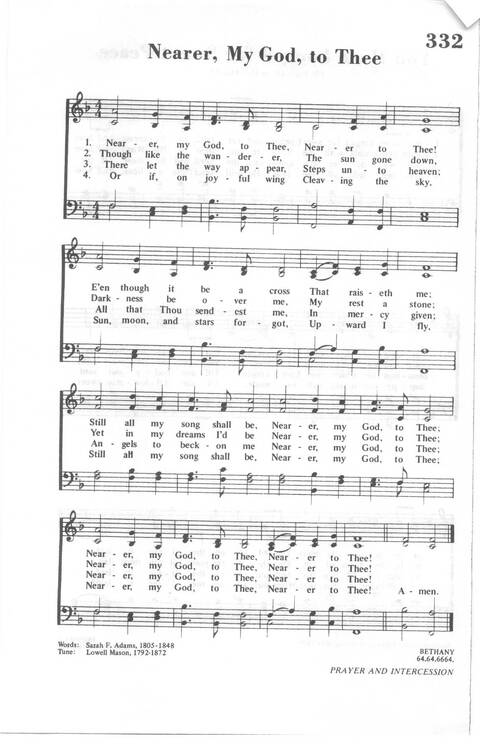 African Methodist Episcopal Church Hymnal page 342
