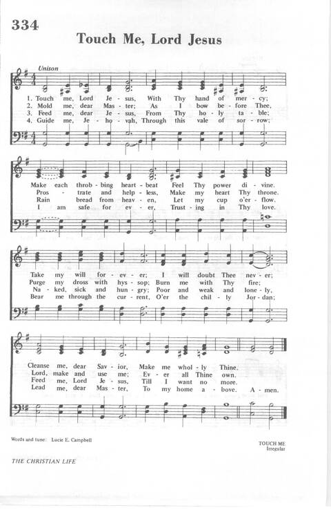 African Methodist Episcopal Church Hymnal page 345