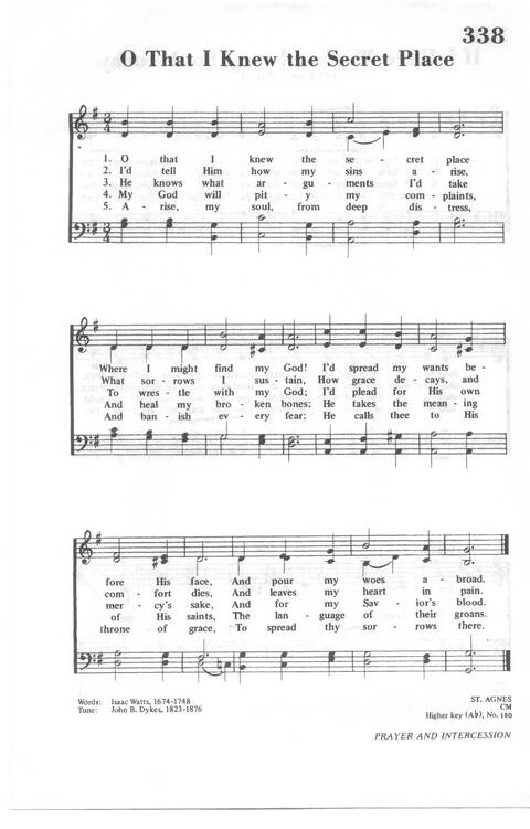 African Methodist Episcopal Church Hymnal page 350