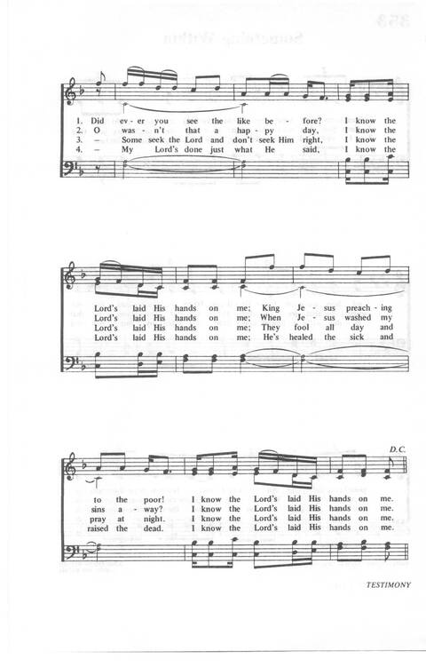 African Methodist Episcopal Church Hymnal page 366