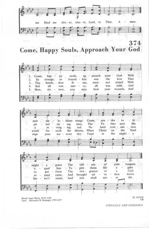 African Methodist Episcopal Church Hymnal page 392