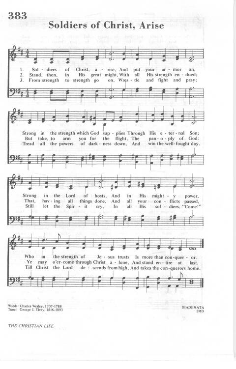 African Methodist Episcopal Church Hymnal page 401