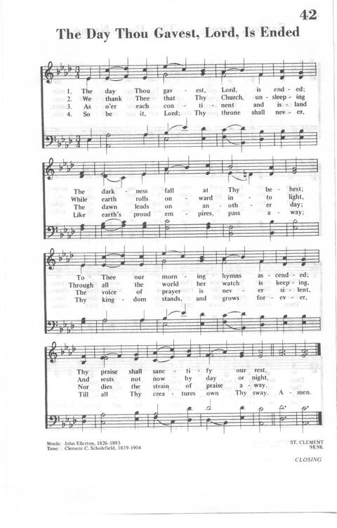 African Methodist Episcopal Church Hymnal page 43