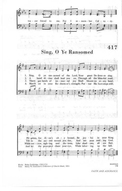 African Methodist Episcopal Church Hymnal page 448