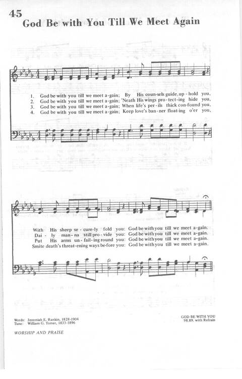 African Methodist Episcopal Church Hymnal page 46