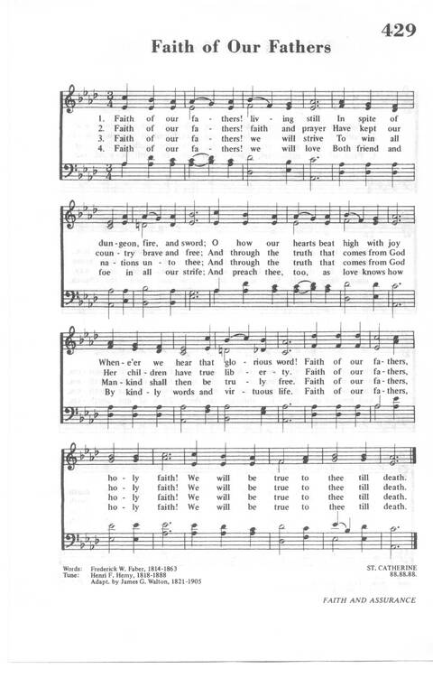 African Methodist Episcopal Church Hymnal page 462
