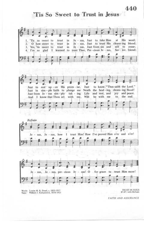 African Methodist Episcopal Church Hymnal page 476