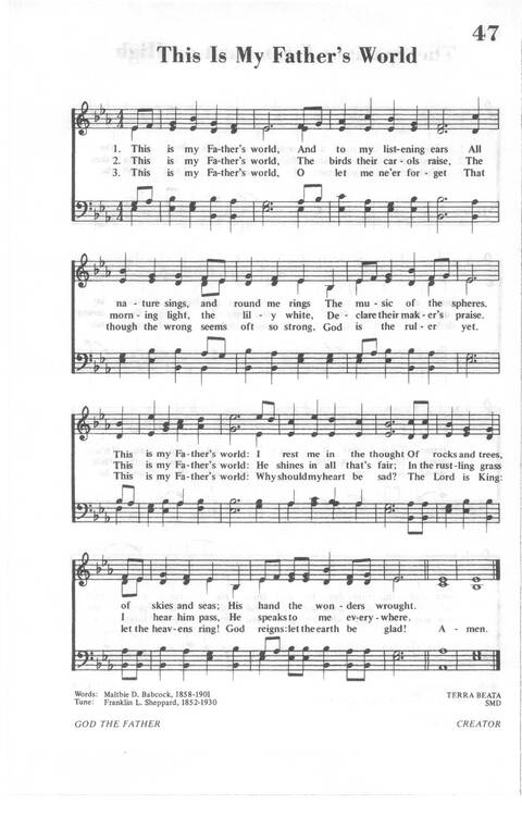 African Methodist Episcopal Church Hymnal page 49