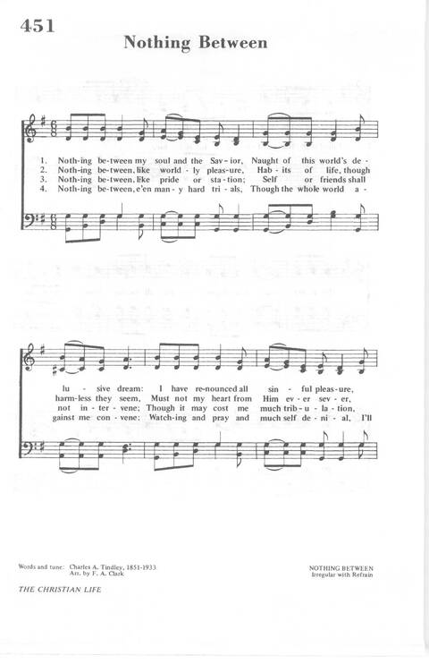 African Methodist Episcopal Church Hymnal page 493