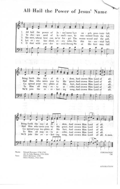 African Methodist Episcopal Church Hymnal page 5