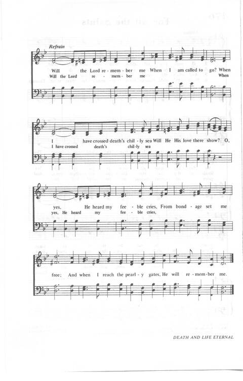 African Methodist Episcopal Church Hymnal page 526