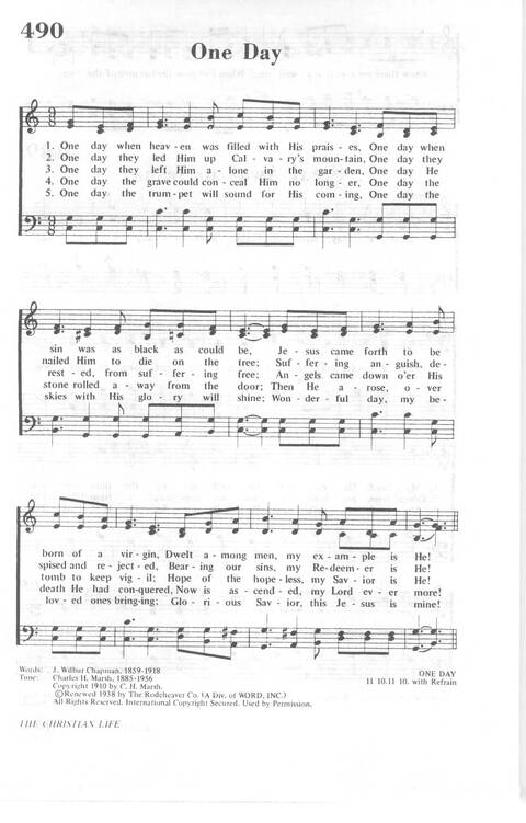 African Methodist Episcopal Church Hymnal page 543